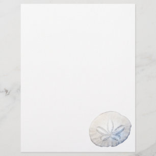 Timbrado Papel de papelaria de fotos em dólares de areia