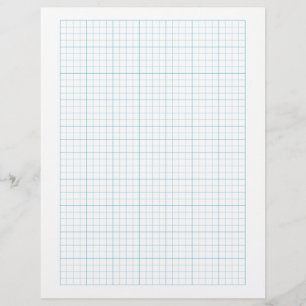 Timbrado Papel Gráfico De 1/4 Polegadas (4 Quadrados Por Po
