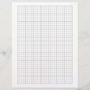 Timbrado Papel Gráfico De 1/4 Polegadas (4 Quadrados Por Po