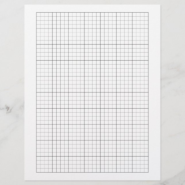 Timbrado Papel Gráfico De 1/4 Polegadas (4 Quadrados Por Po (Frente)