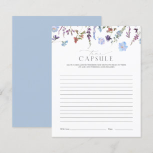 Time Capule Dusty Blue Wildflower Game