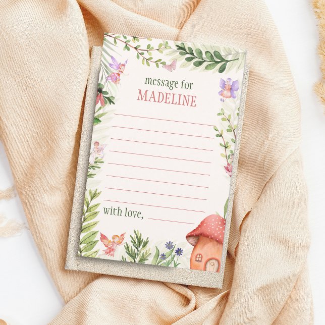 Time Capule Fairy First Birthday Message (Criador carregado)