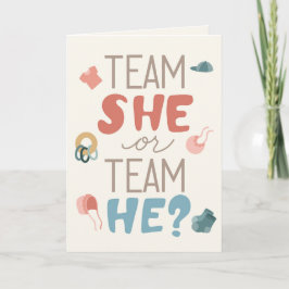 Time da Ela ou Time Dele - Convite de Revelação de