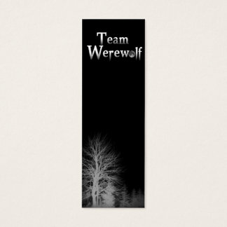 Time Werewolf Skinny Bookmark