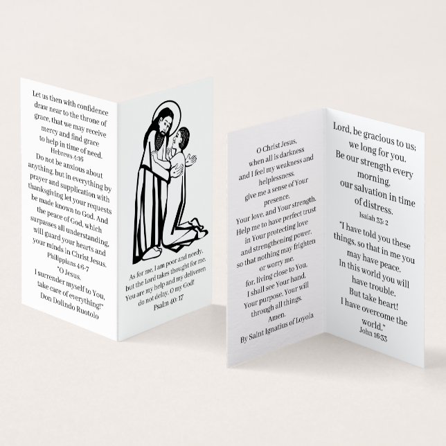 Times of Trouble Reayer Card (Interior e exterior)