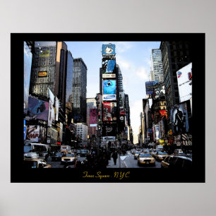 Times Square - impressão de N.Y.C. Poster