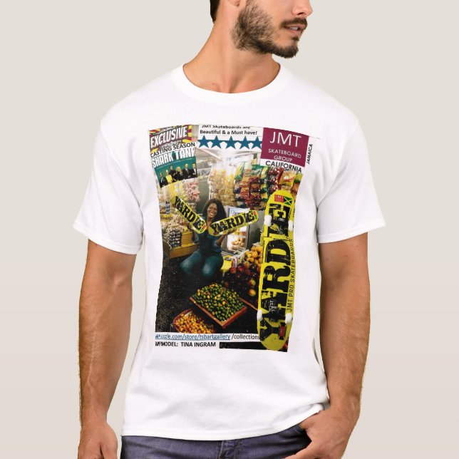 TINA INGRAM  JMT SK8BOARD Camiseta (Frente)