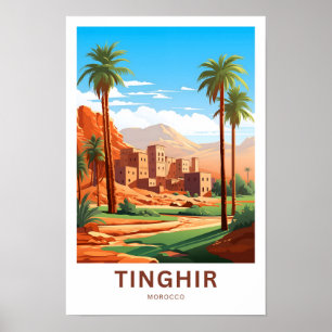 Tinghir Marrocos Viagem Impressão