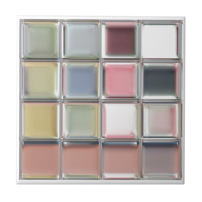 TinkerTile - azulejo de cerâmica personalizável ou (Frente)