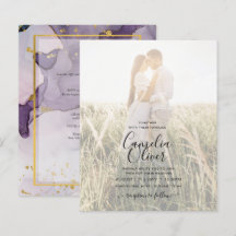 Tinta Alcoólica Dourado Roxo Abstrato FOTO Casamen