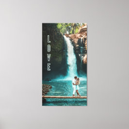 Tinta de canvas de amor Zazzle