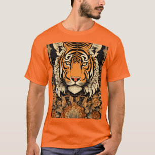 Tinta Majestosa: Camisetas De Tatuagem De Tigre It