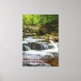 Tinta natural de canvas de água zazzela