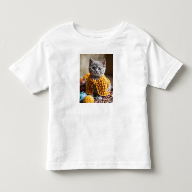 Tiny Kitten, t-shirt de grande personalidade (Frente)
