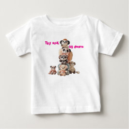 Tiny Soul, Big Dreams" Teddy Bear Toddler T-Shirt