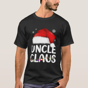 Tio Claus Camisa A Família Pajama De Natal
