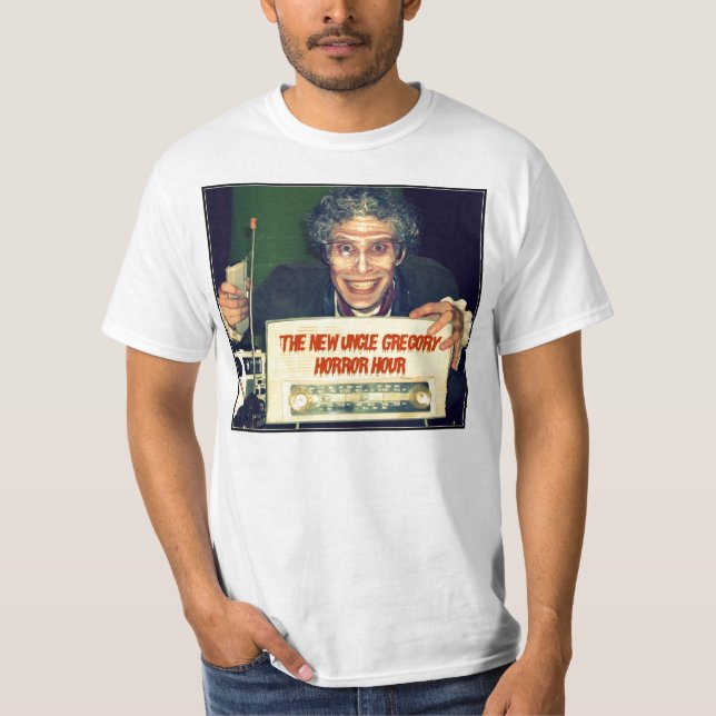 Tio Gregory Branco T-shirt (Frente)