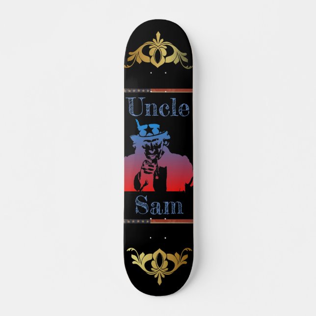 Tio Sam Skateboard (Frente)