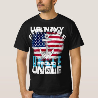 Tio T-shirt orgulhosa do Marinho dos EUA