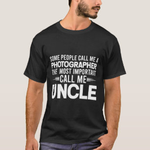 Tio Tio Fotografador Camisas Fotografar Uncles
