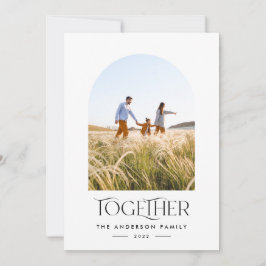 Típica moderna de um arco azul fotográfico junto