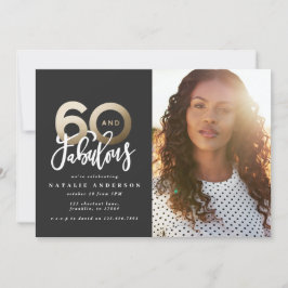 Típica moderna, preto e ouro 60 anos