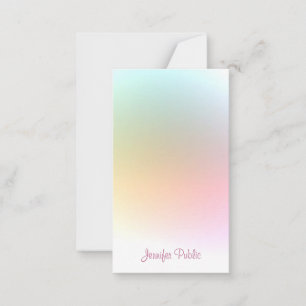 Típica Script Moderno Tendência Colorida Modelo