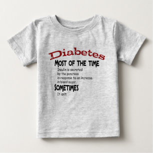 Tipo - 2 presentes & t-shirt do diabetes