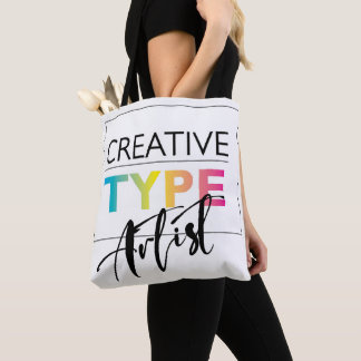 Tipo criativo - Tote Bag