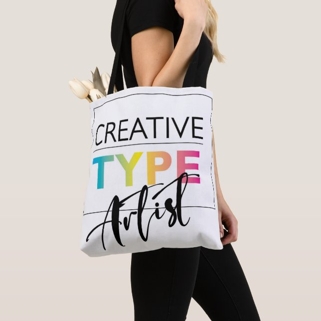 Tipo criativo - Tote Bag (Close Up)
