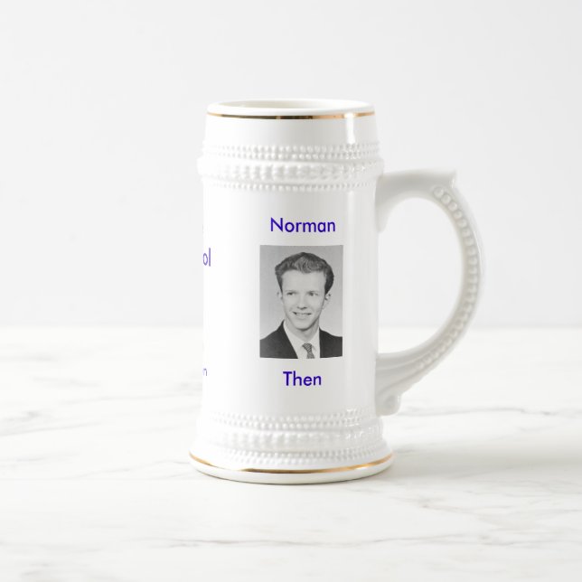 Tipo da caneca de cerveja da reunião de classe - 1 (Direita)