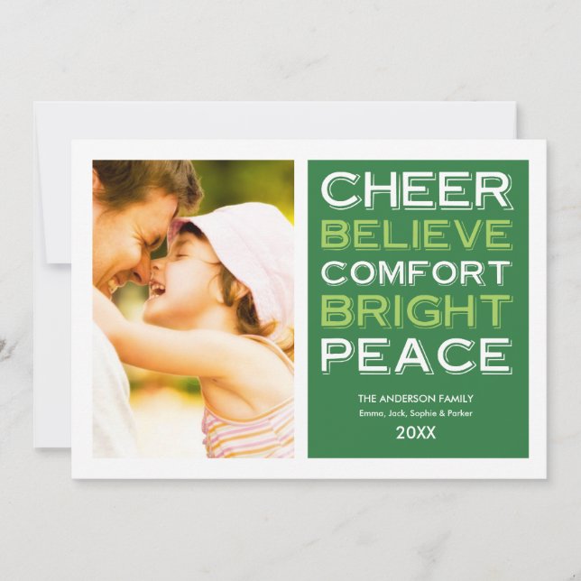 TIPO DE FÉRIA  | CARTÃO DE FOTO DE FÉRIAS (Frente)