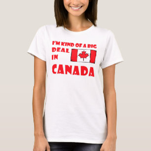 Tipo de I'm de uma grande coisa na camisa das