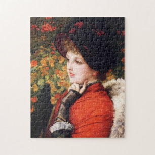 Tipo de James Tissot de quebra-cabeça da beleza