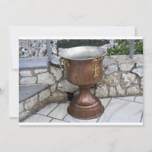 Tipo de letra utilizado no Convite ao Batismo