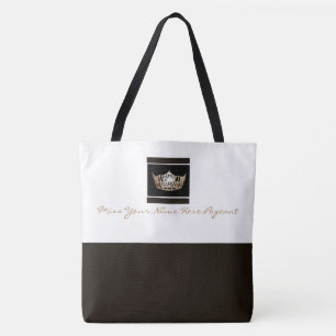 Tipo de Miss América Crown Brown - Bolsa de cor pe