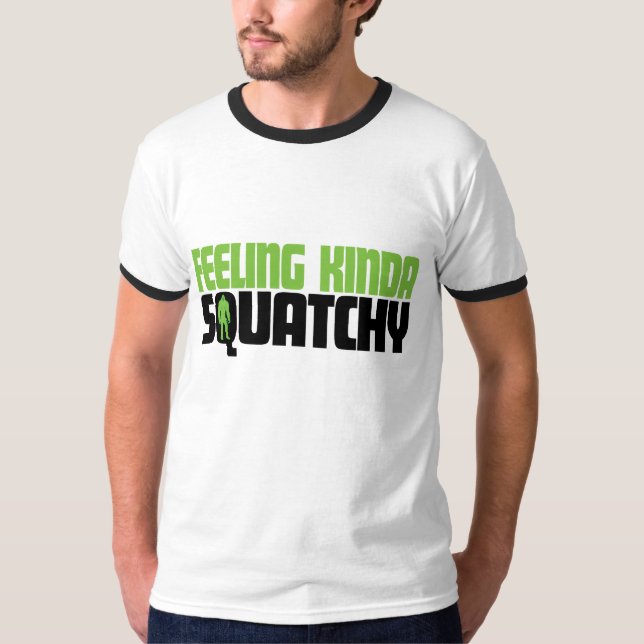 Tipo de sentimento da camisa de Squatchy (Frente)