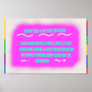 TIPO POSTER DE TIPO DE CRIANÇAS PINK DESIGN COM PA