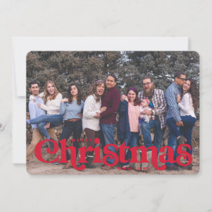 tipo vintage Faixa de doces de cartão de Natal