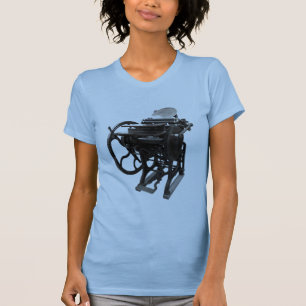 tipografia 1888 pequenos t-shirt