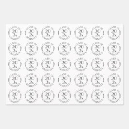 Tipografia Branca Negra Formando Classe do Ano