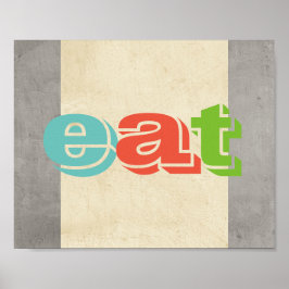 tipografia, cinza de comida de cozinha e poster