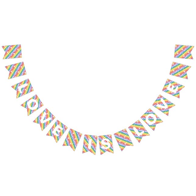 Tipografia da Bandeira do Arco-íris Love is Love F (Todos)