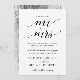 Tipografia da Madeira russa Convites para Casament