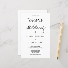Tipografia de Casamento de Micro Orçamento