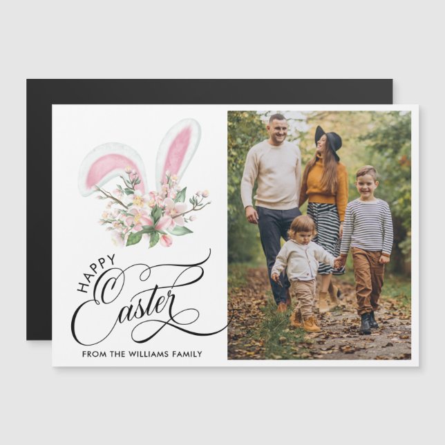 Tipografia de fotos do felz pascoa (Frente/Verso)