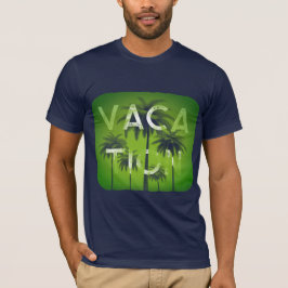Tipografia de Vacinação - Camisa Gráfica Verde Bra