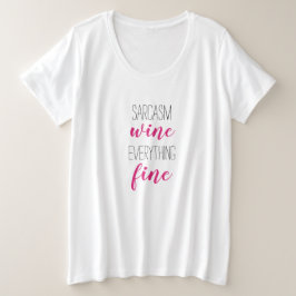 Tipografia Diversa Vinho De Sarcasmo Mais Camisa D