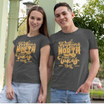 Tipografia do Eterno Amarelo: Uma Design de Camisa<br><div class="desc">Esta design de camiseta apresenta a tipografia retrô amarela e a frase "Tudo que vale a pena ter leva tempo." A mensagem é de perseverança e paciência, lembrando ao usuário que as coisas boas chegam àqueles que esperam e trabalham em duro. O estilo antigo da tipografia acrescenta um toque de...</div>