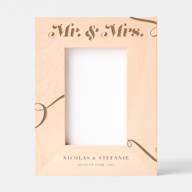 Tipografia Flourish Retro e Sra. Wedding (Front)